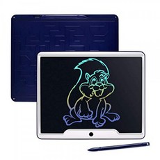 Upgrow LCD 필기 판 15 인치 투명 방지 기능이있는 밝은 글꼴 눈 보호 화면 포함 페이퍼리스 그라인딩 테이블 필기 그리기 메