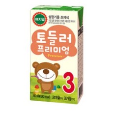 베지밀 토들러 프리미엄 3단계 아기두유 190ml, 콩 원액, 14개