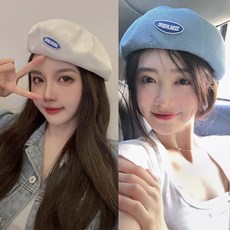 여성여름빵모자