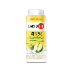 락토핏 마시는유산균 사과맛 요거트음료 130ml x 20개