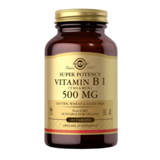 솔가 비타민 B 1 티아민 500mg, 1개, 100정