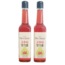 더클래식 고추기름 500ml 1+1, 4개