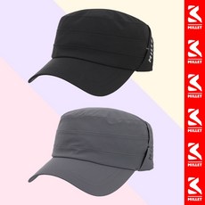 밀레 등산모자 햇빛가리개모자 공군모 스판 스트레치 캡 MXSSC006 11, 00L, GREY