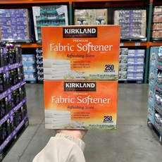 커클랜드시그네쳐종이형섬유유연제250매