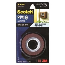 3M 스카치 강력 외벽용 폼 양면테이프 OD115, 단일