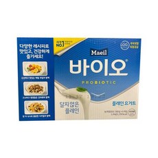 매일바이오 플레인 요거트 300g x 6, 상세페이지 참조