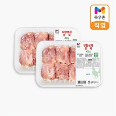 목우촌 무항생제 닭다리살(정육) 400gX2개 / 냉장, 2개, 400g