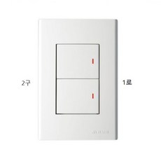 진흥전기 FS 시리즈 램프형 스위치 매입형스위치 1구 1로 1구3로 2구1로 2구 3로, 1개