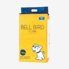 벨버드 클래식 펫 패드 레몬향 100매, 100매입, 4개 