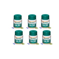 Himalaya Liv.52 Pack of 6 (600 tablets), 100정, 6개