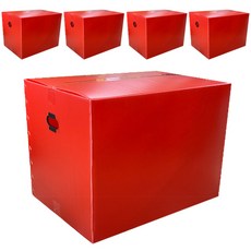 네오비 이사박스 5개묶음, 빨강 7호(700x400x500)