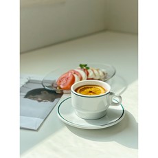 폴바살 Porvasal 커피잔 세트 컵 & 소서, 1개
