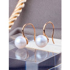 해수진주원터치귀걸이