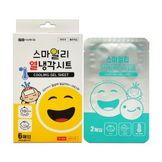 스마일리 열냉각시트 영유아용 국산 해열시트 6매입, 1개