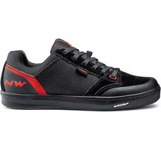 20 Northwave Tribe Flat Shoes 엔듀로 평페달신발, 상세설명 참조, 블렉레드/41(260mm)