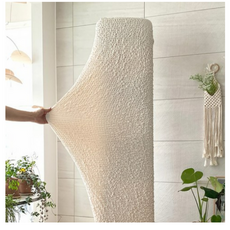 베베데코 프리미엄 올핏 스탠드 에어컨 커버, 0NE COLOR (아이보리)