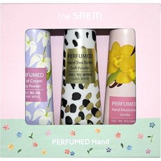 The Saem 핸드크림 선물 여성 더샘 퍼퓸 핸드 3개 세트제품 모음 1 30 x 3, 1개