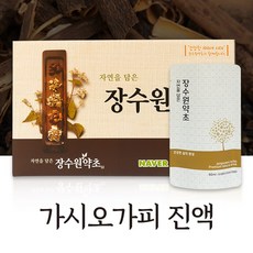 장수원약초 가시오가피진액 90ml60포 청정강원 재료채취와 엄격한 약초전문가의 재료, 60개