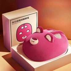 전기 발히터 발난로 슬리퍼형 히터 풋워머 난방 보온, 고양이 (12시간 보온)