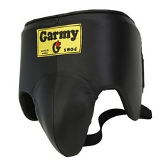 가미복싱 [Garmy] 가미 가죽 낭심보호대 프로텍터 #1804, 블랙