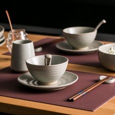 kirahosi 1인용 학생용 혼밥 집들이 선물용 그릇 도자기 접시 식기 16 CM9+덧신 증정 DAy3rqw5, 5#, 그레이