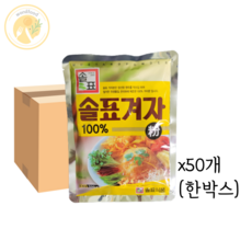 솔표식품 겨자가루 200g 50개입 한박스