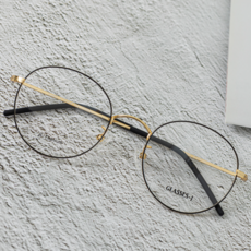 안경재이 국산 수제 안경 가벼운 7g 베타 티타늄 안경테 동글이