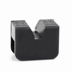 카리프트 자동차 고무 잭 리프트 패드 프레임 블랙 슬롯 플로어 어댑터 스탠드 레일 범용, Black, 1개