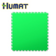 [휴매트]100cm*100cm 대형퍼즐매트/ 퍼즐매트 / 스포츠헬스매트 / 태권도매트 / 체육관매트, 1개, 라이트그린