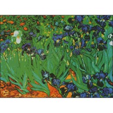 썬플라워스티치 [고흐] 열아이리스(SF-M14), 1개, 반칼라도안