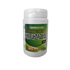 정화조 살충제 모기유충제 모기유충약 베타린과립100g 변기용, 100g, 1개