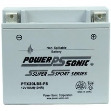 Power Sonic PTX20LBS-FS 12V 18AH 배터리로 BRP 650 아웃 랜더 MAX 2013 대체, 1