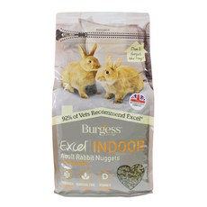 버지스 엑셀 인도어(실내) 토끼사료1.5kg [1+1이벤트], 1개