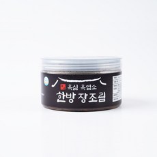 흑심 흑염소 한방 장조림 자연방목 국내산 암흑염소 특제간장 장조림, 6개, 250g