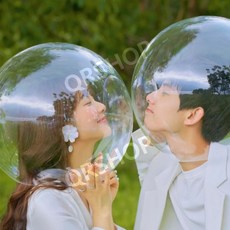 아크릴 헬멧 투명 촬영용 소품 뮤직 비디오 소품 코스튬, 직경 35 구경 22CM 성인, 1개