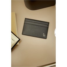 [헤지스 정품] 블랙 퍼피로고 카드/명함 지갑