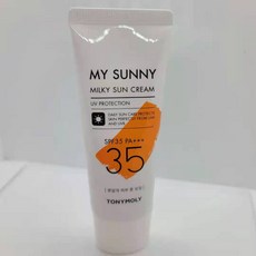 토니모리 마이 써니 뽀얀 선크림 45g (유통기한2021.12)그린티 스킨로션5ml gift