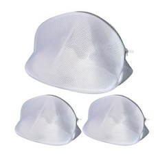 에이리빙 메쉬 안심 속옷 세탁망 빨래망, 3개, 화이트그레이