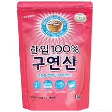 한입 100% 구연산, 7개, 1kg