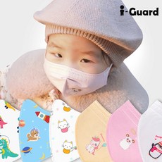 [오늘출발] 아이가드 숨쉬기편한 유아마스크 30매 초소형 아기마스크, 2.다이노, 3개, 10매입