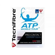 테니피브레 컨택트 프로 오버그립 두께 0.6mm 3개입 팩, White, 3개