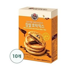 백설 찹쌀호떡믹스, 400g, 60개