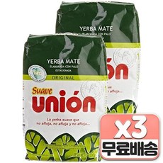 TUKIMA 예르바 메이트 수아브 Union Yerba Mate suave Union, 6개, 1kg