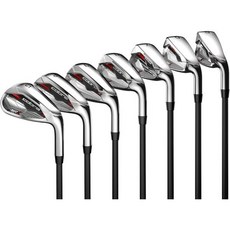 Cobra Golf 2022 Air X 맨즈 아이언 세트, Left, Cobra FST Ultralite, Stiff + 5-GW
