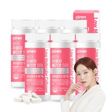 [300달톤] GNM 이성경 퓨어 먹는 저분자 피쉬 콜라겐 펩타이드, 60정, 36g, 6병