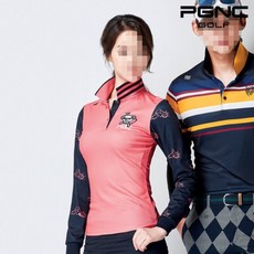 패기앤코 여성 기능성 긴팔 카라 골프티셔츠
