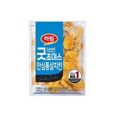 [유통임박 21.2.20] 하림굿초이스안심통살치킨 1kg, 1개