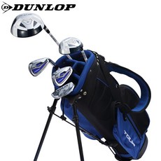 던롭 DUNLOP 유아 주니어 어린이 골프채풀세트 3-12세, 3-5세 여자(옐로우)90-120CM