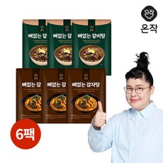 (m)이영자 온작 뼈없는갈비탕 900g 3팩 + 뼈없는감자탕 900g 3팩(총 6팩), 3개