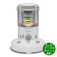 토요토미 레인보우 난로 RB-25N 화이트 도요토미, 단일 옵션